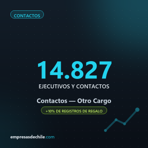 Contactos Otro Cargo — 14.827 ejecutivos