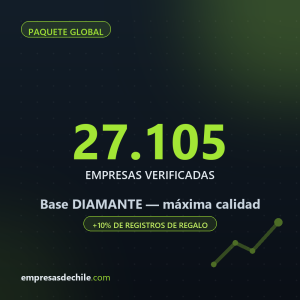 Base Diamante — 27.105 empresas premium verificadas