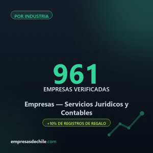 Empresas de Servicios Juridicos y Contables — 961 contactos verificados