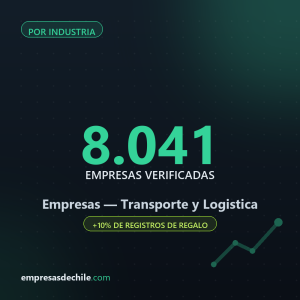Empresas de Transporte y Logistica — 8.041 contactos verificados