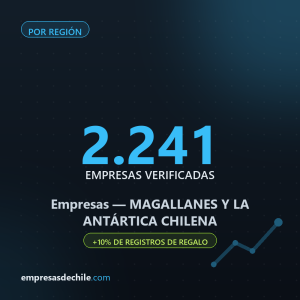 Empresas Región Magallanes y la Antártica Chilena — 2.241 contactos verificados
