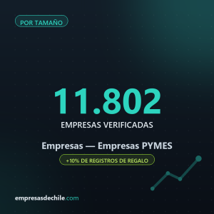Empresas PYMES — 11.802 empresas verificadas